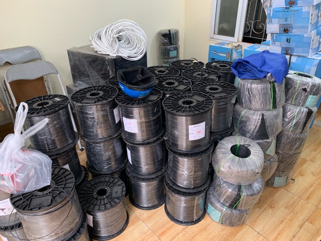 Dây điện thoại 2 lõi cuộn 500m