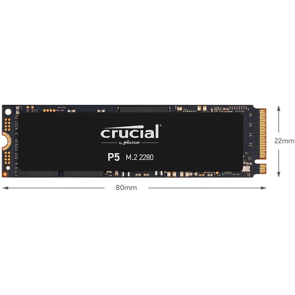 Ổ cứng SSD Crucial P5 2TB NVMe 3D-NAND M.2 PCIe Gen3 x4 CT2000P5SSD8