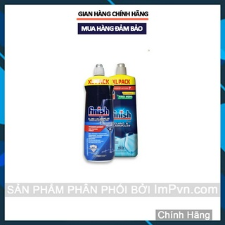 Nước làm bóng Finish 750ml -800ml làm bóng và khô chén bát chuyên dùng cho máy rửa chén bát  - ImP - ImPvn