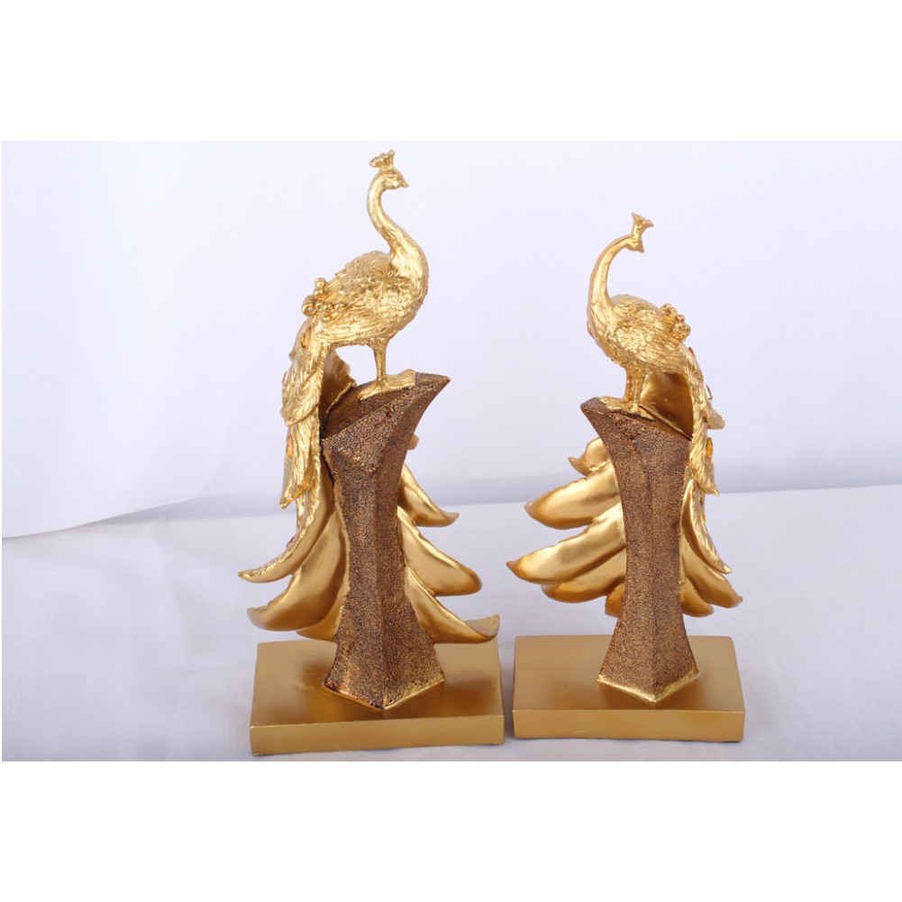 Tượng để bàn. tượng chim công để bàn. decor con công. decor trang trí. tượng chim công trang trí. decoration home