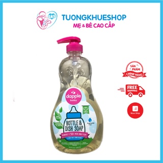 Nước rửa bình sữa Dapple 500ml - Mỹ (Không mùi date 2028)
