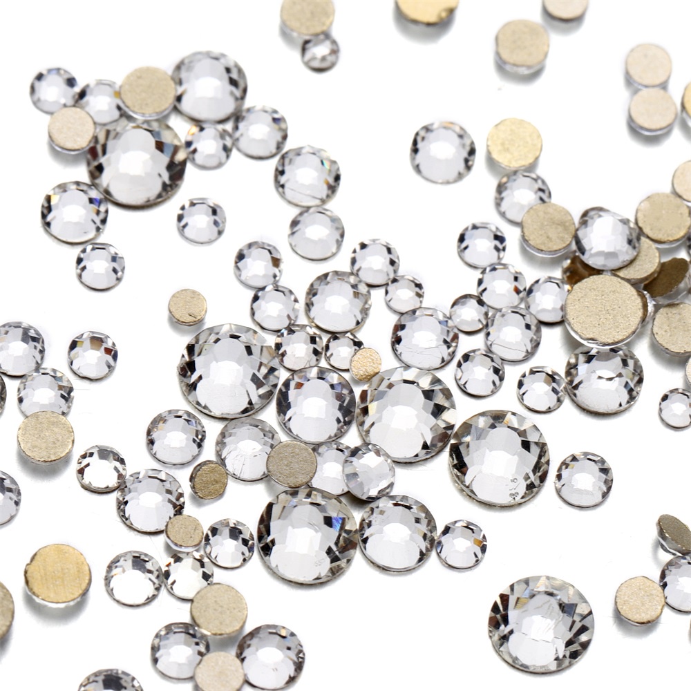 Bộ 1200-1400 hạt ngọc trai giả tròn St.kunkka làm trang sức diy