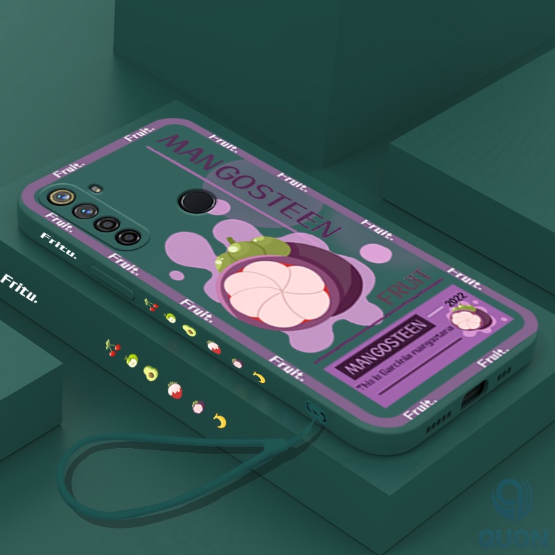 Ốp Điện Thoại tpu Mềm Họa Tiết Trái Xoài Cho Realme 5 6 7 8 Pro 8 V13 5i 6i