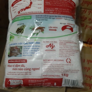 Bột ngọt Ajinomoto bịch 1kg hạt lớn