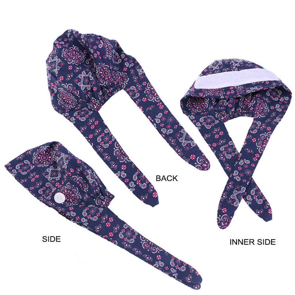 Mũ Bác Sĩ Co Giãn Bảo Vệ Tai Chống Làm Săn Chắc Có Nút Gài Cho Nam Và Nữ