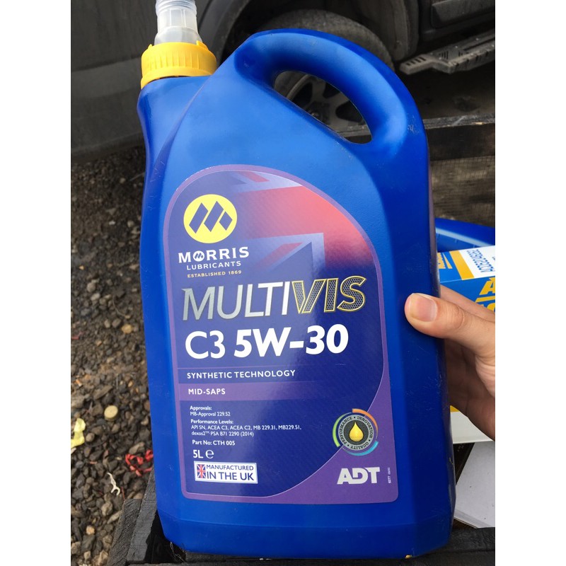 Dầu nhớt Morris Multivis C3 5w30