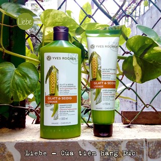 Yves rocher đậu bắp: dầu gội - dầu xả
