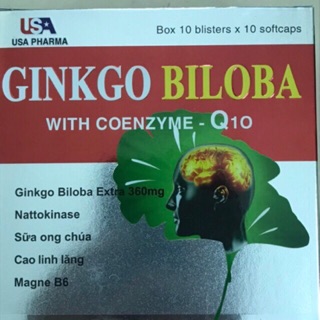 Bổ não Ginkgo Biloba hoạt huyết dưỡng não.