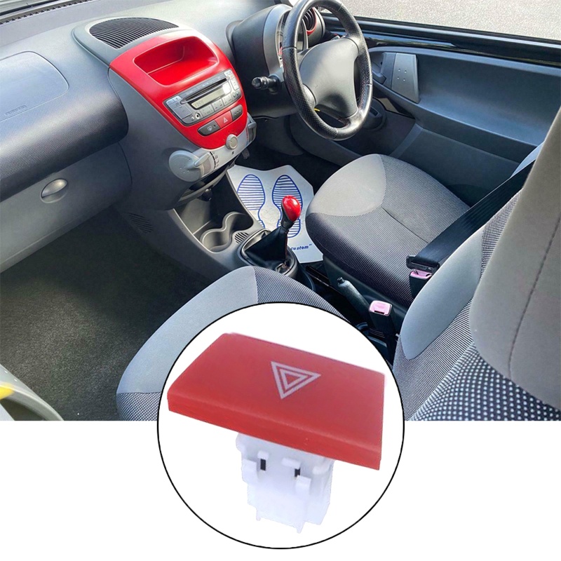 Công Tắc Đèn Cảnh Báo Khẩn Cấp Cho CitroenC1-Aygo 6490NG