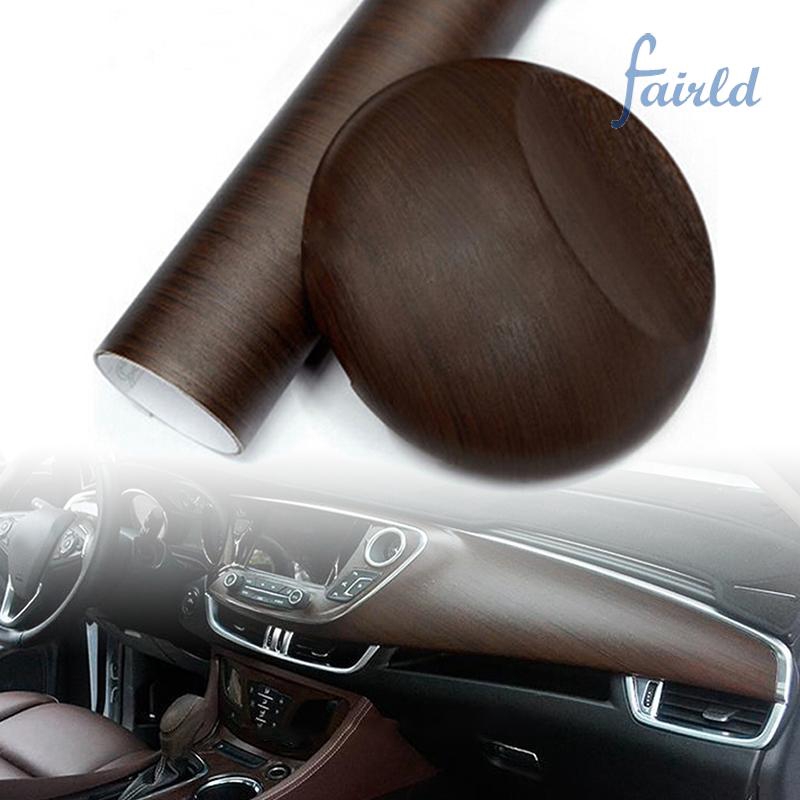 Giấy dán hoạt tiết vân gỗ trang trí nội thất xe hơi sang trọng