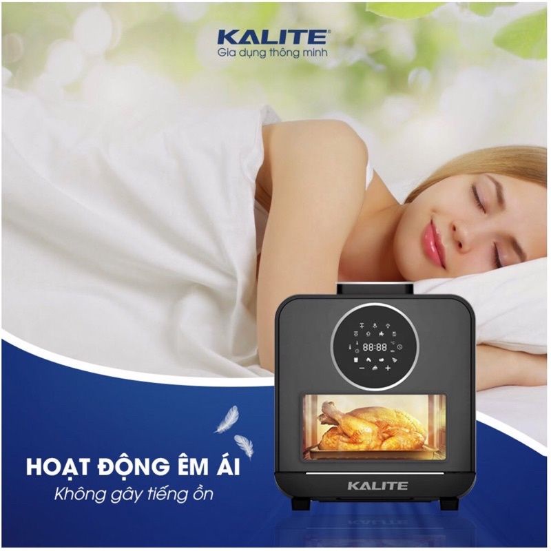 [HOT] - NỒI CHIÊN HƠI NƯỚC 2 TRONG 1 KALITE STEAM STAR CHIÊN KHÔNG DẦU KẾT HỢP HẤP CỰC HOT