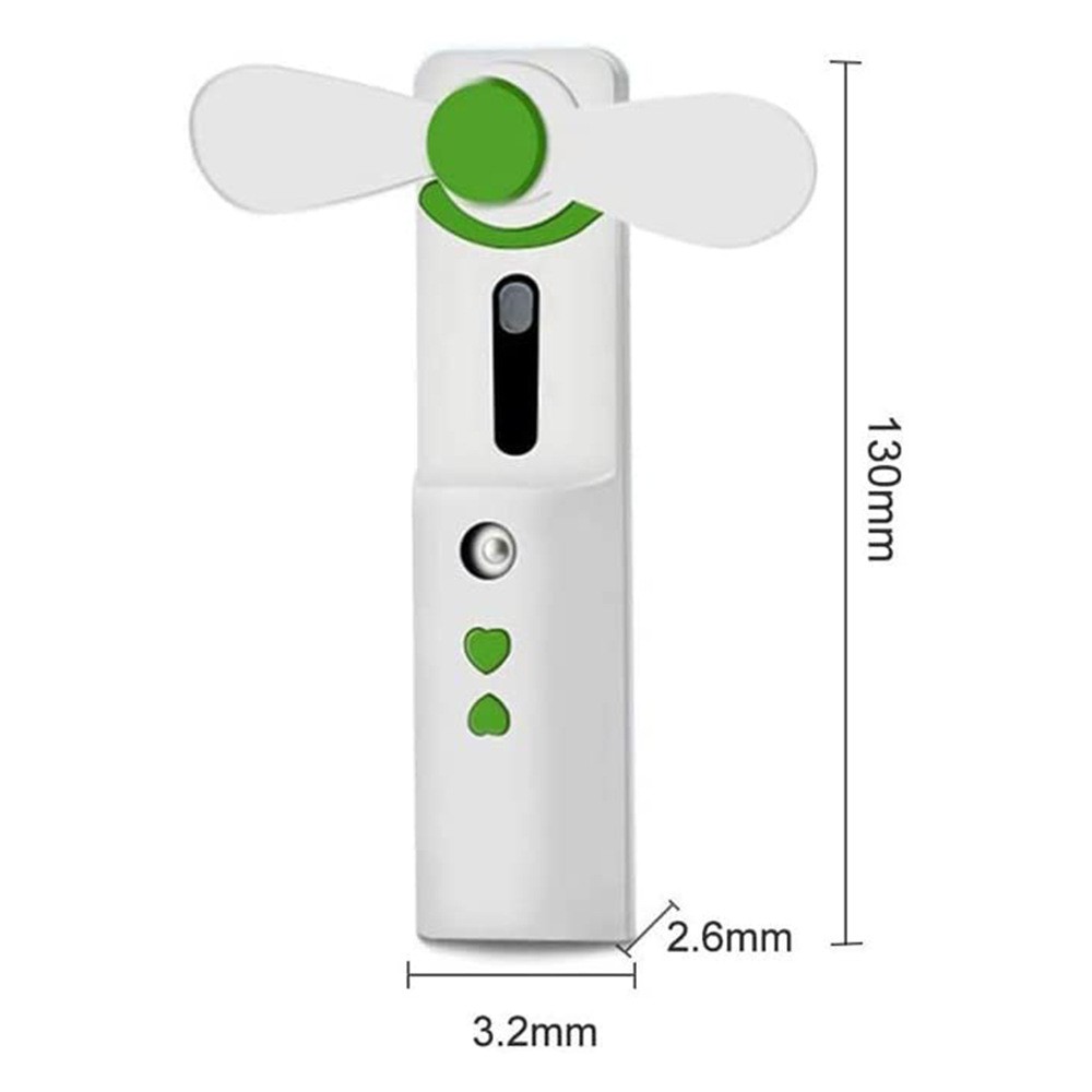 💨 Quạt mini phun sương mát lịm, nhỏ gọn đút trọn trong túi! | BigBuy360 - bigbuy360.vn