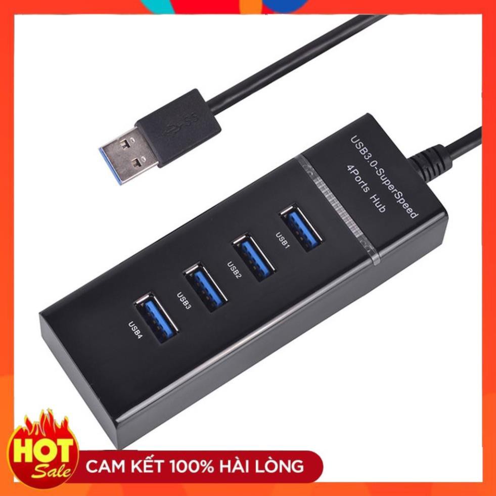 [Chính Hãng] Hub Chia 4 Cổng USB 3.0 - 303A - Dây dài 30cm ( Màu đen, trắng )
