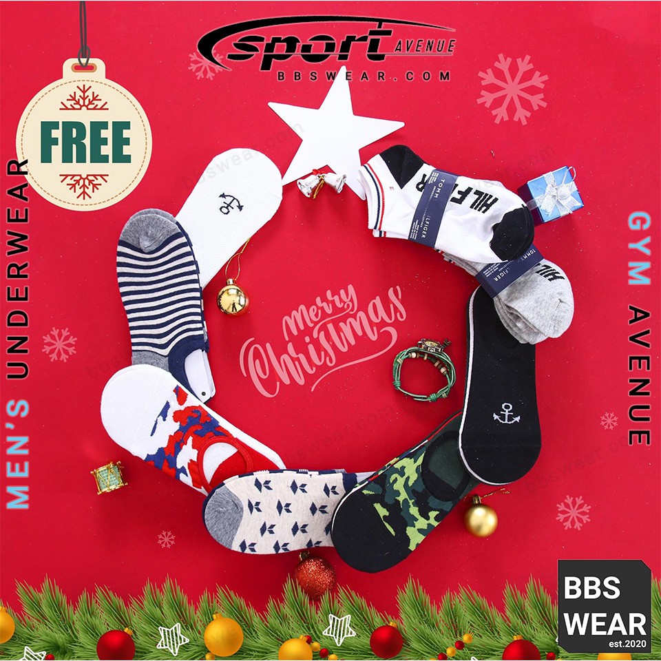 [FREE GIFT] 1 đôi vớ tất Noel 2020