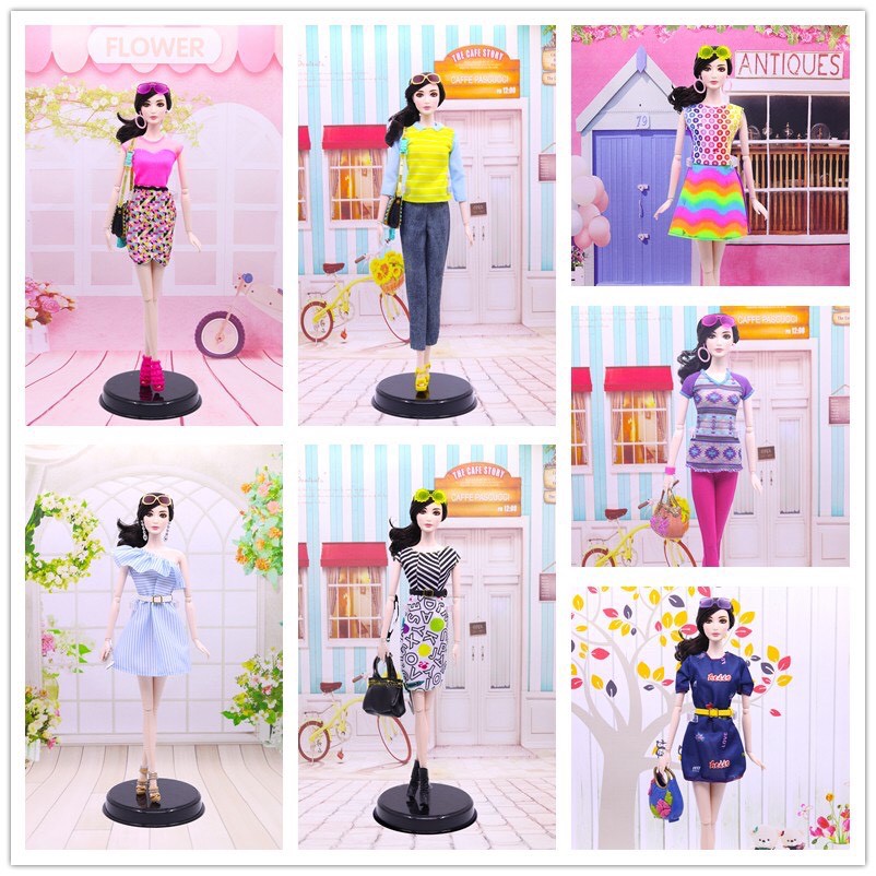 Đầm búp bê Barbie, vừa body Xinyi, Licca,... Fashion 1