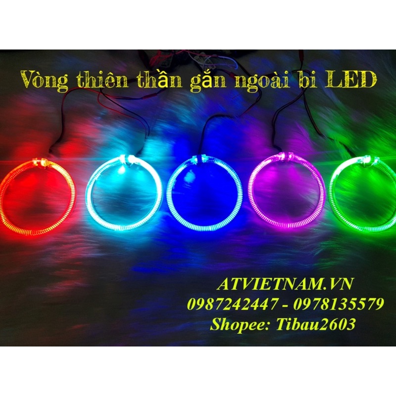 Vòng AE thiên thần 1 màu size 95mm dùng cho bi cầu 3 inch - Angel Eye