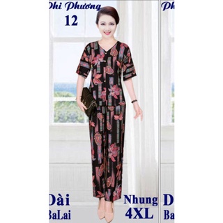 Bộ tôn nhung cổ bài lai (size 40-65kg