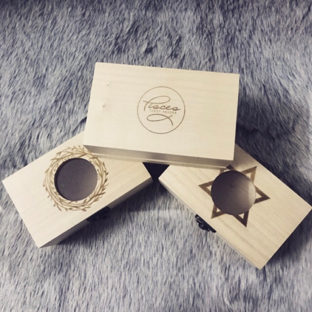 Hộp gỗ đựng tarot