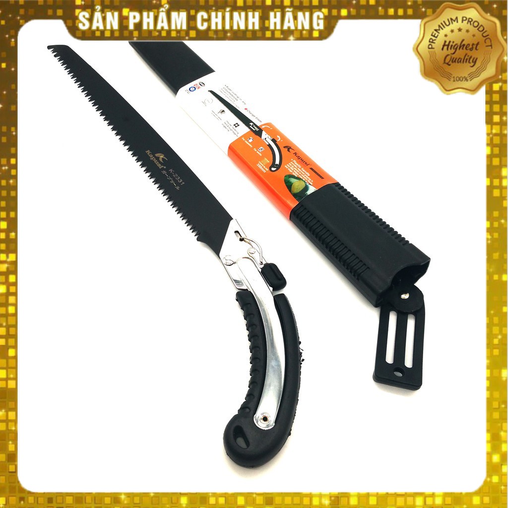 CƯA GỖ CẦM TAY KAPUSI K- 2331 THẲNG HÀNG CAO CẤP