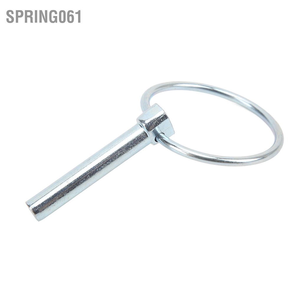 Spring061 10 cái Ghim vòng Kẹp thép carbon Vòng ghim hình tròn liên kết Khóa chốt cho xe đạp tải Xe kéo thuyền Máy