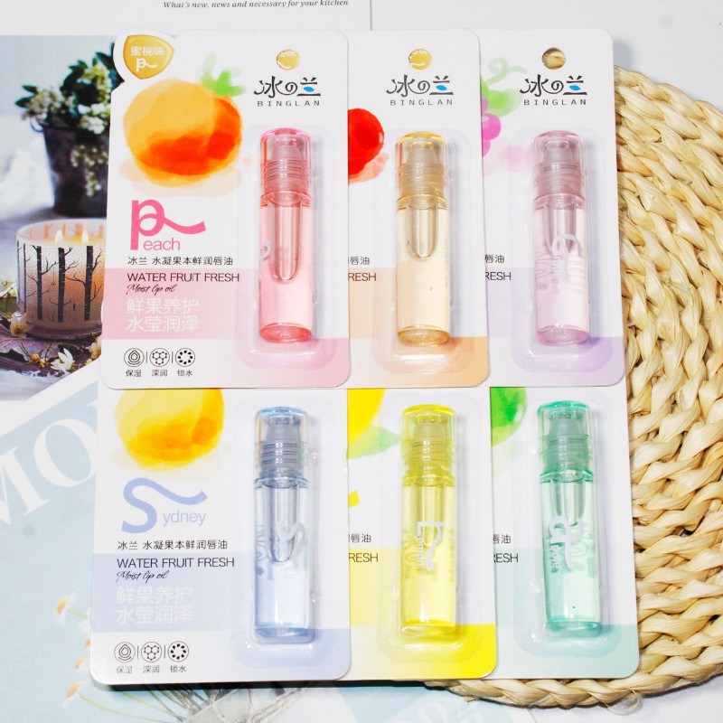 [Hàng mới về] Dầu Dưỡng Môi Hương Trái Cây Dưỡng Ẩm Và Tái Tạo Làn Da Môi | BigBuy360 - bigbuy360.vn