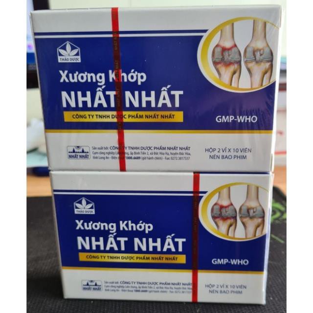 [GIÁ GỐC] Xương Khớp Nhất Nhất - Hỗ trợ điều trị thoái hóa, vôi hóa, gai cột sống, hỗ trợ phòng ngừa bệnh tái phát