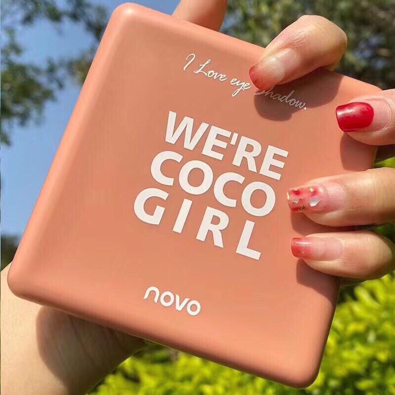Bảng Phấn Mắt Nhũ Lì 16 Ô Màu NOVO We're Coco Girl | BigBuy360 - bigbuy360.vn