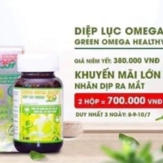 Diệp lục collagen omega 369