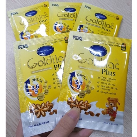 Sữa non Sachi Goldilac Plus gói 14g