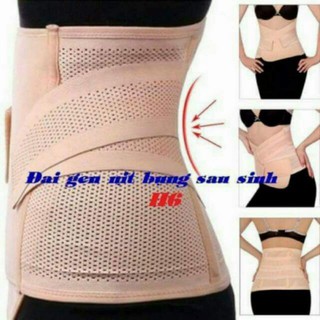 Đai gen bụng sau sinh, gen thông hơi siết eo