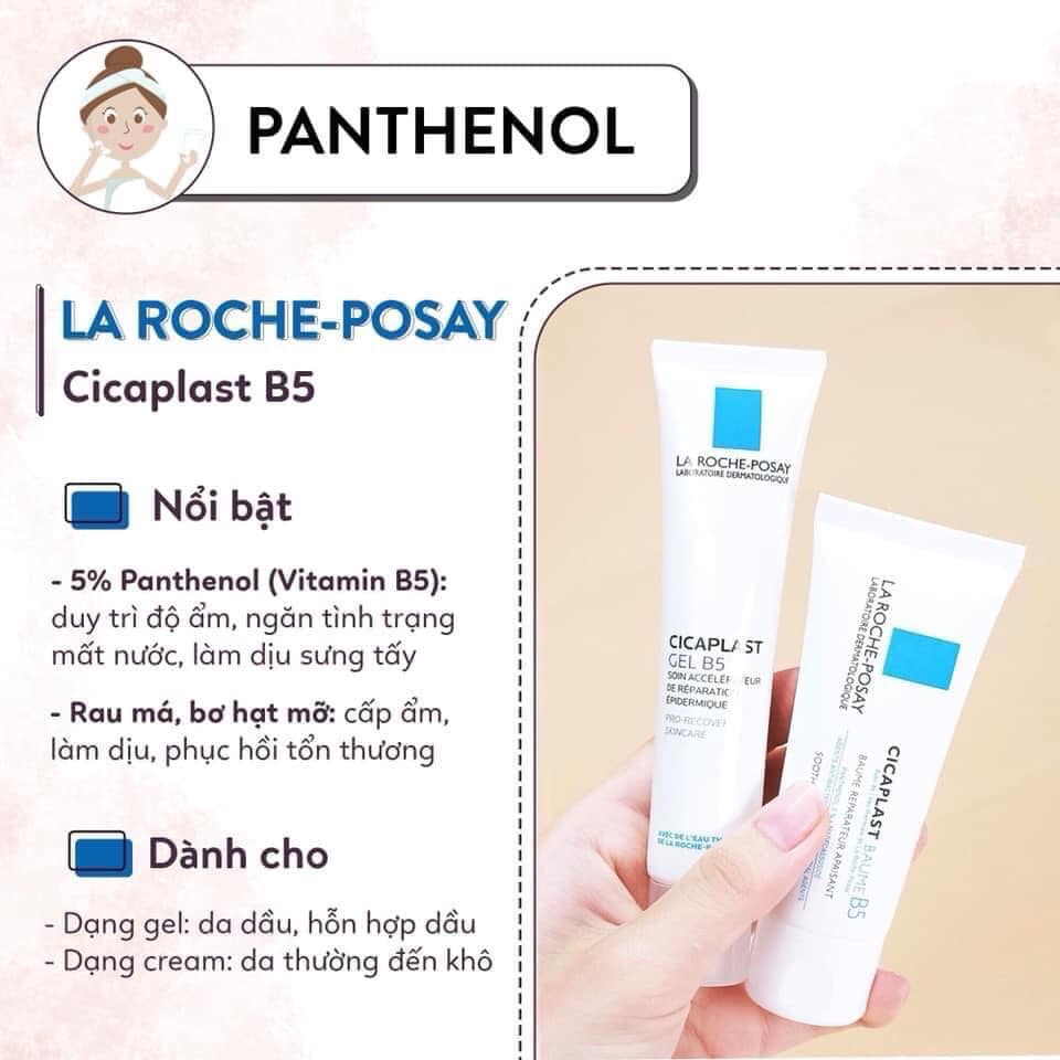 [CHÍNH HÃNG] Kem Dưỡng / Gel Dưỡng Phục Hồi Da La Roche-Posay Cicaplast B5 Lành Tính, Giảm Thâm Mụn