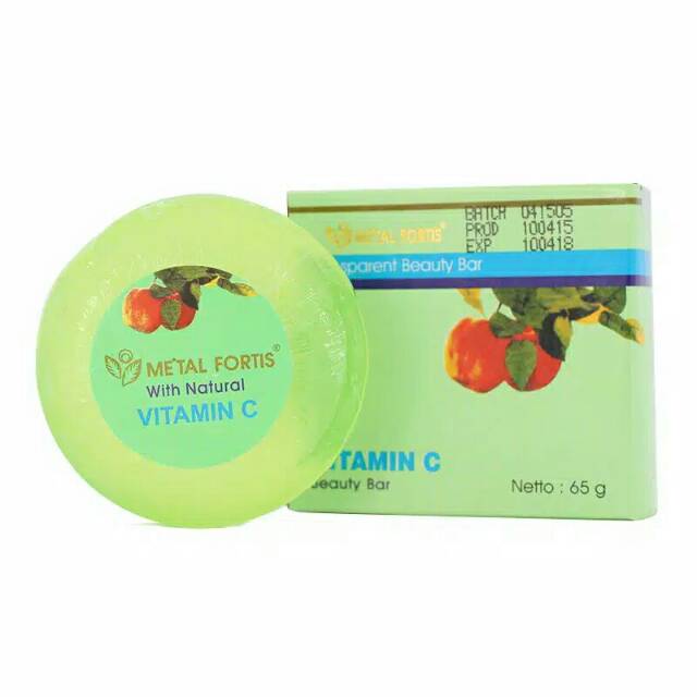 (hàng Mới Về) Xà Phòng Kim Loại Vitamin C 65g