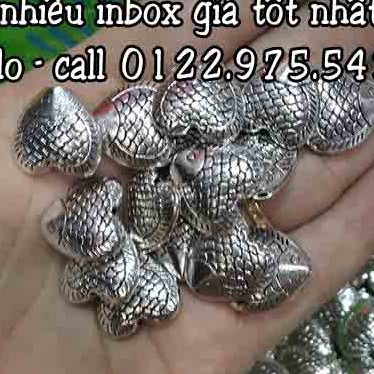 Nguyên liệu charm cá trái tim lùa : 100 gram = 43k [ sỉ charm giá rẻ ]