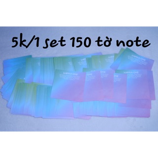 (Có sẵn) Set giấy note WANNA ONE