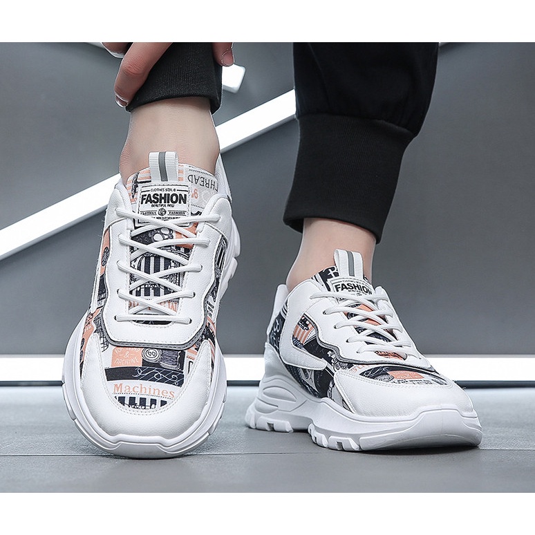 Giày sneaker nam FA-3 đế đệm khí siêu ngầu phong cách 2022