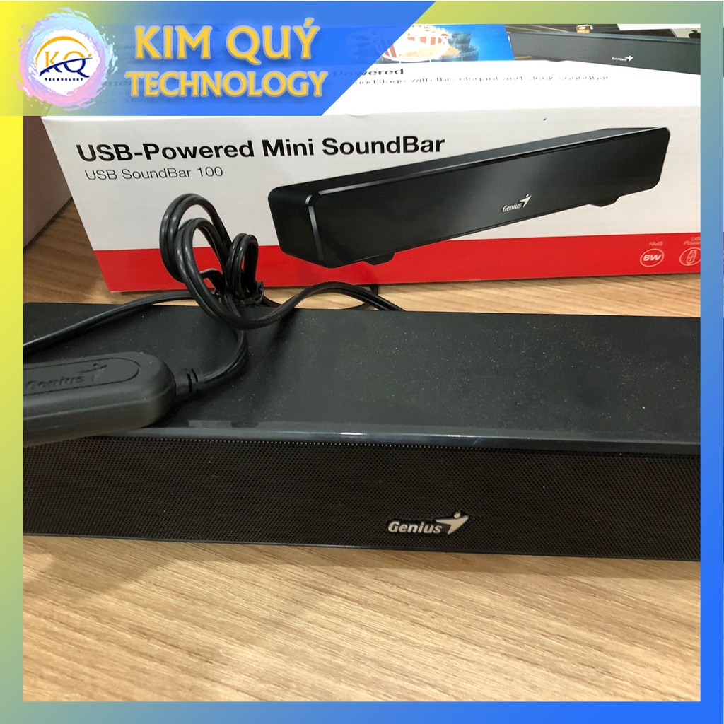 LOA USB GENIUS SOUNDBAR 100 - Hàng Chính Hãng