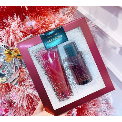 Bộ gift set Dưỡng Thể Victoria’s Secret Very Sexy Mist &amp; Lotion