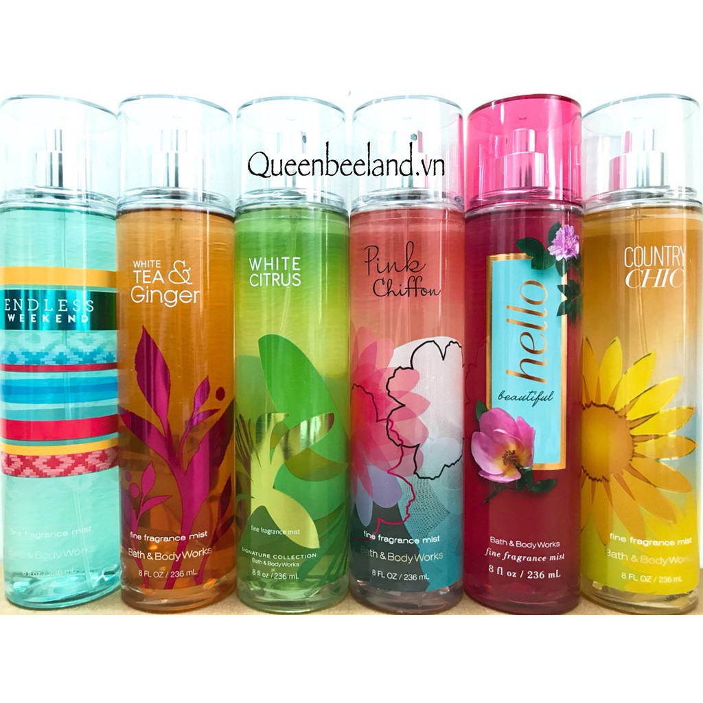 XỊT THƠM BATH &amp; BODY WORKS FRAGRANCE MIST (2)