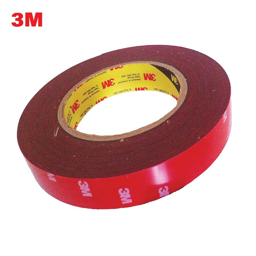 Cuộn dài 30 Mét Bản To 2Cm, Băng Keo 2 Mặt Cường Lực 3M 4229P, trong và đục siêu dính