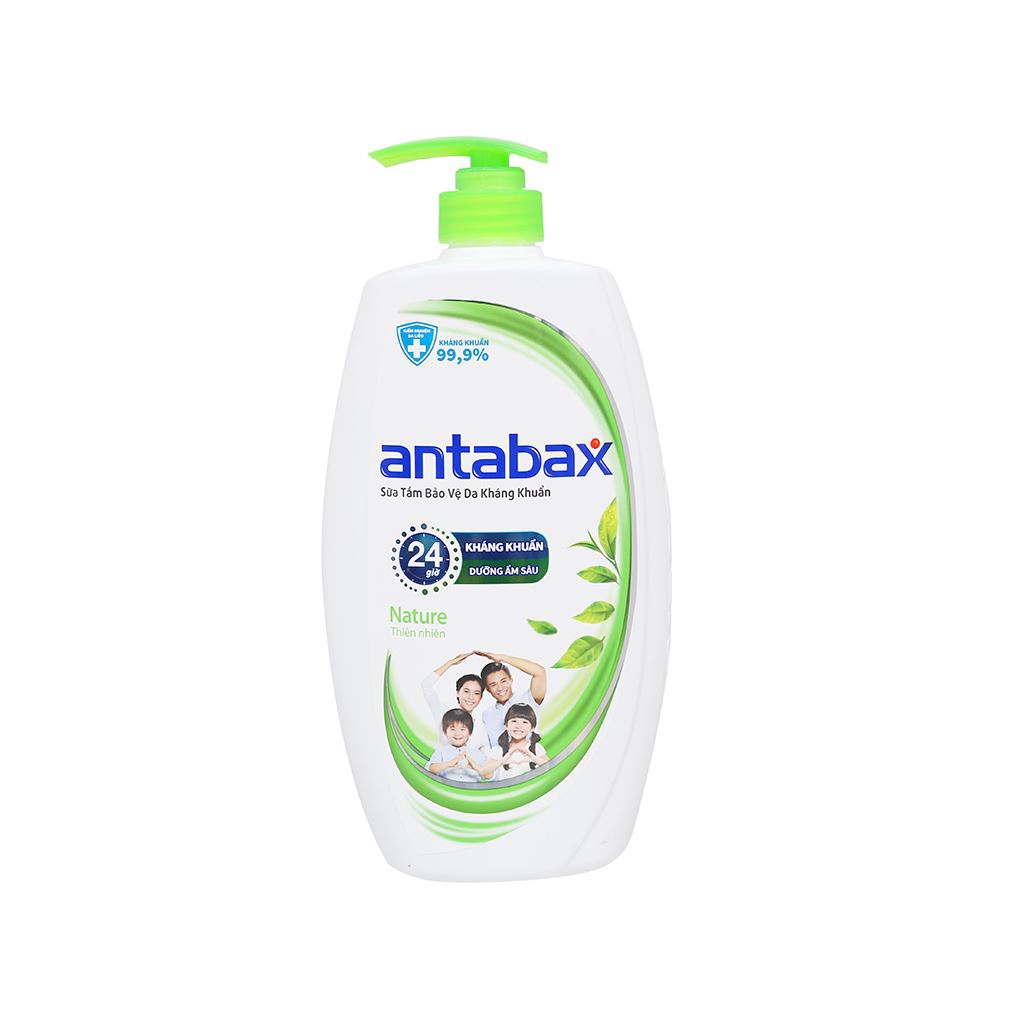 Sữa tắm bảo vệ da kháng khuẩn Antabax UV White trắng sáng 850ml