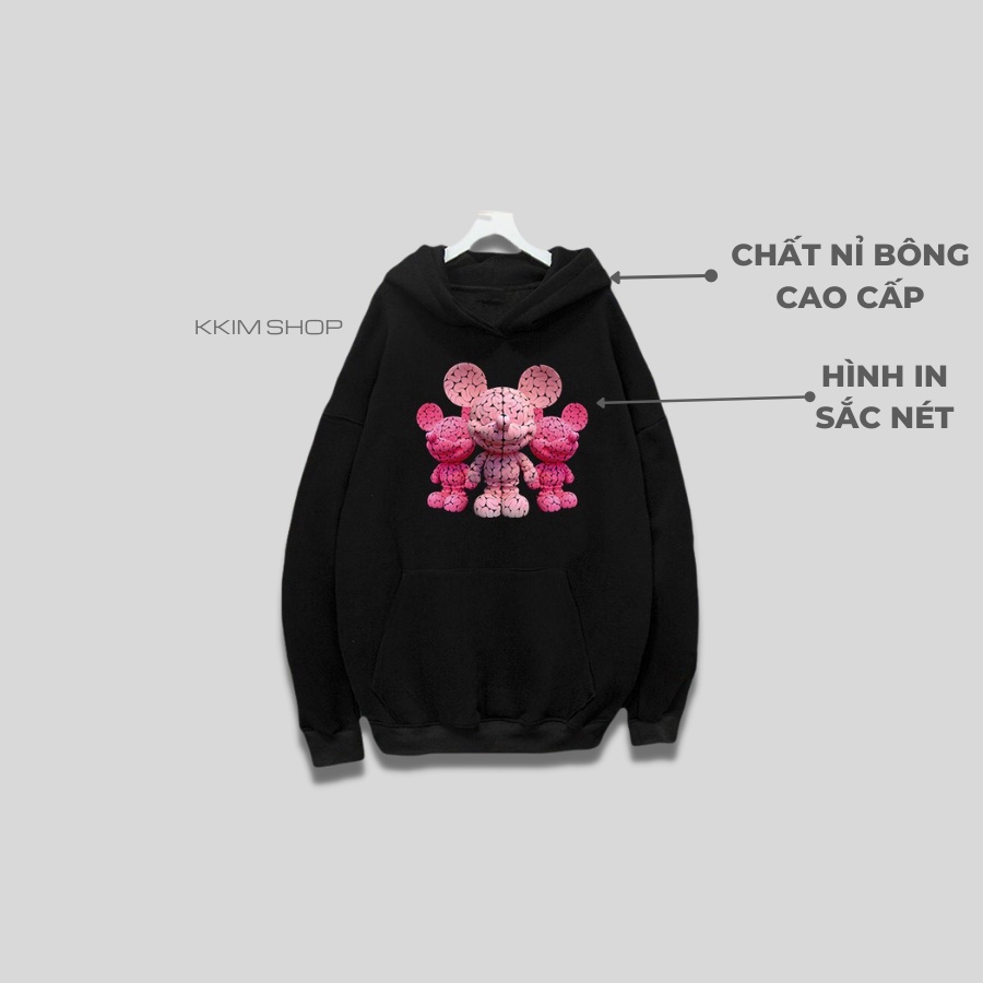 Áo Nỉ HOODIE RUGAL 5D XANH LÁ, Áo hoodie unisex nam nữ form rộng oversize chất liệu Nỉ bông cao cấp KKIM SHOP