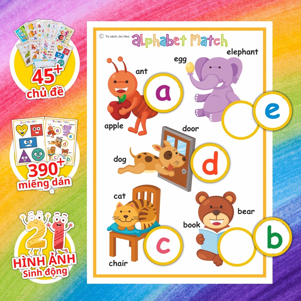 [HỌC LIỆU Montessori ❤️] Busy Book full - bóc dán 45 chủ đề, Bảng bận rộn, Busy board giúp bé phát triển tư duy