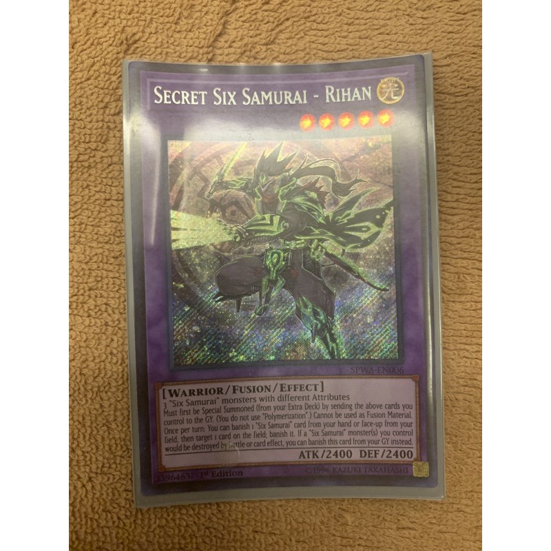 bài yugioh:secret six samurai-rihan