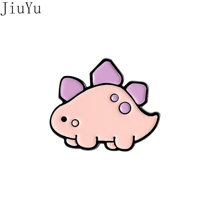 Ghim Cài Áo Hình Khủng Long Phong Cách Retro