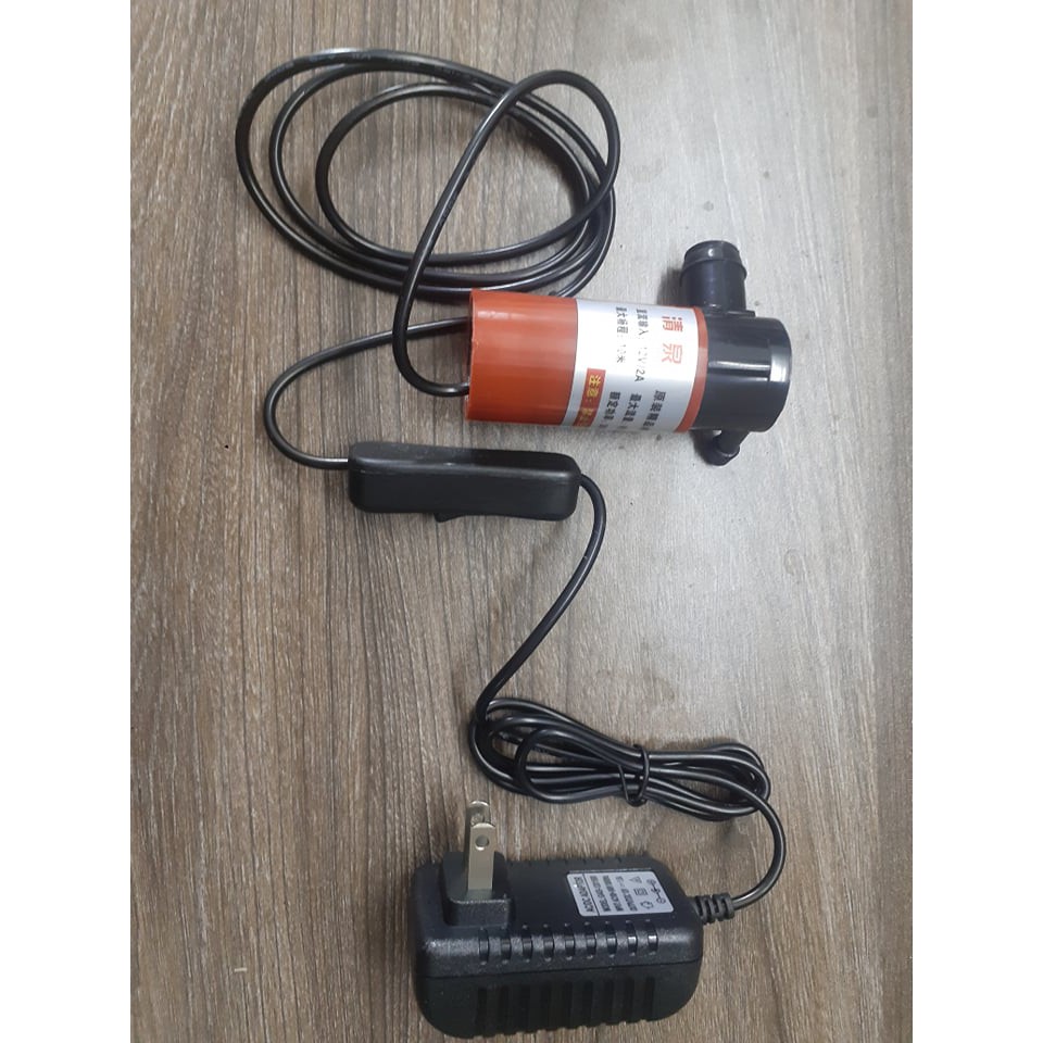 máy bơm nước mini 12V loại tốt