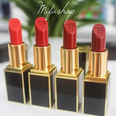 Son Tomford Lip Color Matte, Tomford Lipstick Ruby Rush 07 Vỏ Đen Hàng Chính Hãng Có Bill