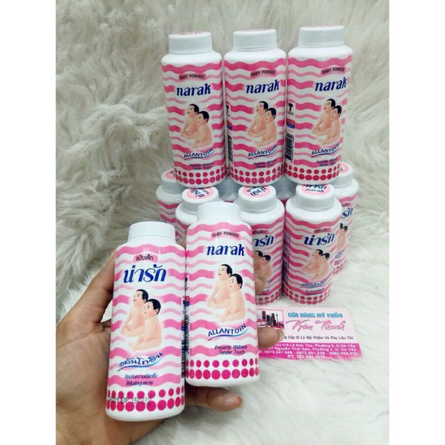 Phấn Rôm Em Bé Narak Thái Lan 25g
