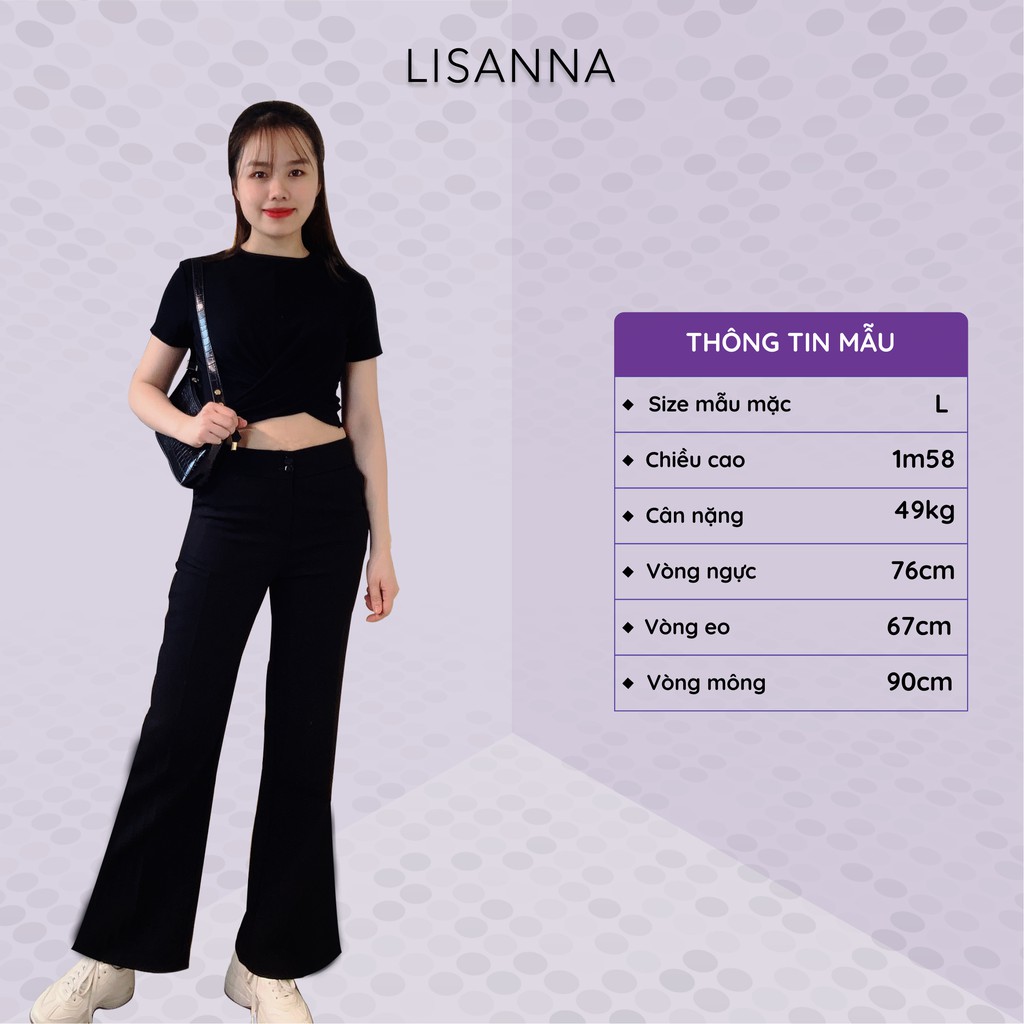 Quần tây loe ống rộng LISANNA | BigBuy360 - bigbuy360.vn