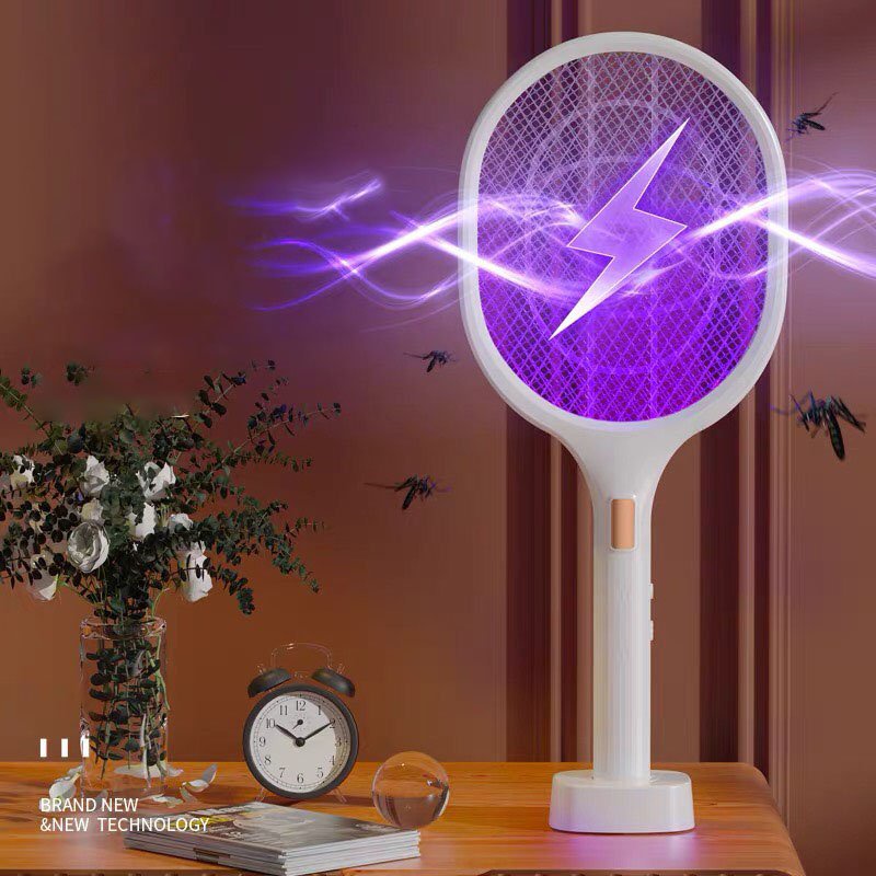 Vợt Muỗi Đèn Bắt Côn Trùng Đa Năng Có Tay Cầm Tiện Lợi  ĐÈN TOKI