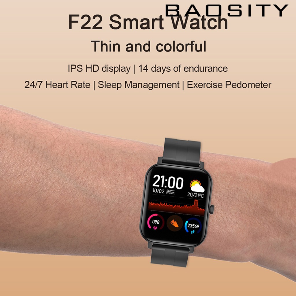 Đồng Hồ Thông Minh Baosity 2.5d Hd Hỗ Trợ 14 Ngày